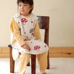 日本製Hoppetta 六重紗蘑菇防踢被/防踢背心- 2~7歲 大童款